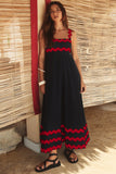 Luna Wavy Maxi Dress