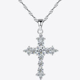 Luna Sterling Silver 925 Silver Pendant and Necklace