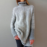 Luna Long Contrast Sweater