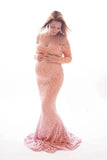 Luna Long Maternity Dress