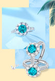 Luna S925 Silver Ice Blue Adventure Women's Ring