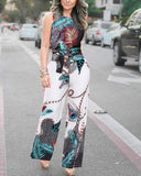 Luna Printed Sling Jumpsuit