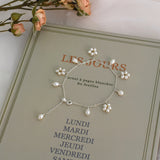 Luna Natural Freshwater Pearl Bracelet 925 Sterling Silver