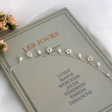 Luna Natural Freshwater Pearl Bracelet 925 Sterling Silver