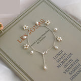 Luna Natural Freshwater Pearl Bracelet 925 Sterling Silver