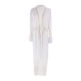 Luna Maxi White Cover Up Dress