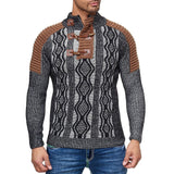 Luna Men's Knitted Turtleneck Sweater