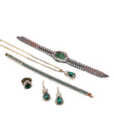 Luna Quartz Watch Earrings Set with Gift Box