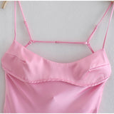 Luna Satin Pink Dress