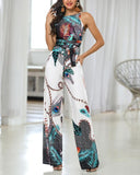 Luna Printed Sling Jumpsuit