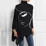 Luna Women's Irregular Knitted Sweater