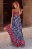 Luna Wavy Maxi Dress