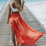 Luna Long Cover Up Skirt