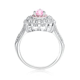 Luna Pink Luxury Fashion Ring