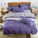 Luna Solid Three-Piece Bedding Set