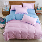 Luna Solid Three-Piece Bedding Set