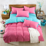 Luna Solid Three-Piece Bedding Set