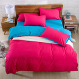 Luna Solid Three-Piece Bedding Set