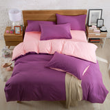 Luna Solid Three-Piece Bedding Set