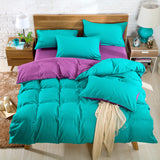 Luna Solid Three-Piece Bedding Set