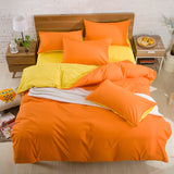 Luna Solid Three-Piece Bedding Set