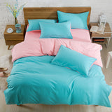 Luna Solid Three-Piece Bedding Set