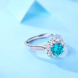 Luna S925 Silver Ice Blue Adventure Women's Ring