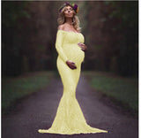 Luna Long Maternity Dress