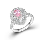 Luna Pink Luxury Fashion Ring