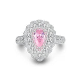 Luna Pink Luxury Fashion Ring