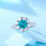 Luna S925 Silver Ice Blue Adventure Women's Ring