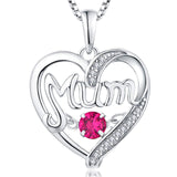 Luna S925 Silver Mom Heart Pendant