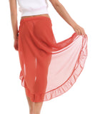 Luna Long Cover Up Skirt