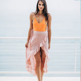 Luna Long Cover Up Skirt