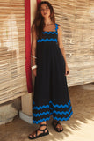 Luna Wavy Maxi Dress