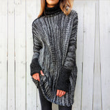 Luna Long Contrast Sweater