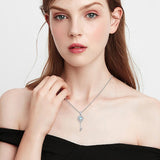 Luna Victoria and Albert Museum Inspired Key Pendant