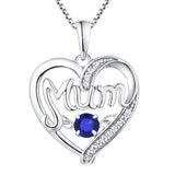 Luna S925 Silver Mom Heart Pendant