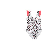 Luna Leopard One Piece Mom and Daughter Swimwear