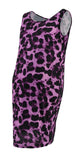Luna Maternity Leopard Bodycon Dress