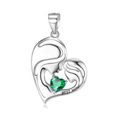 Luna S925 Silver Best Mom Necklace and Pendant