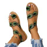 Luna Peacock Sandals