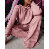 Luna Women's Casual Hooded Set