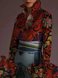 Luna Ruffle Sleeve Biz Shirt