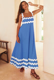 Luna Wavy Maxi Dress