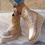 Luna Retro Ankle Boots