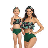 Luna Mom and Daughter Ruffle Bikini