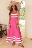 Luna Wavy Maxi Dress