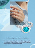 Luna S925 Silver Ice Blue Adventure Women's Ring