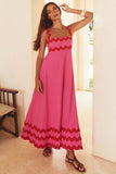 Luna Wavy Maxi Dress